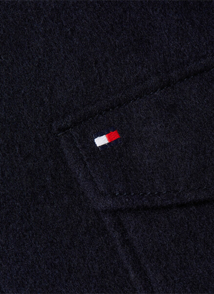 Tommy Hilfiger Slim Fit Tugmachali Yoqasi Movi Erkak Ko'ylagi MW0MW33761 - 2