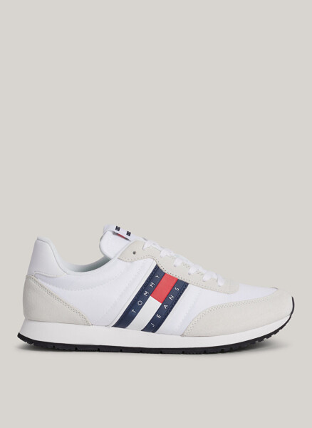 Tommy Hilfiger White Men's Sneaker TJM RUNNER CASUAL ESS - 8