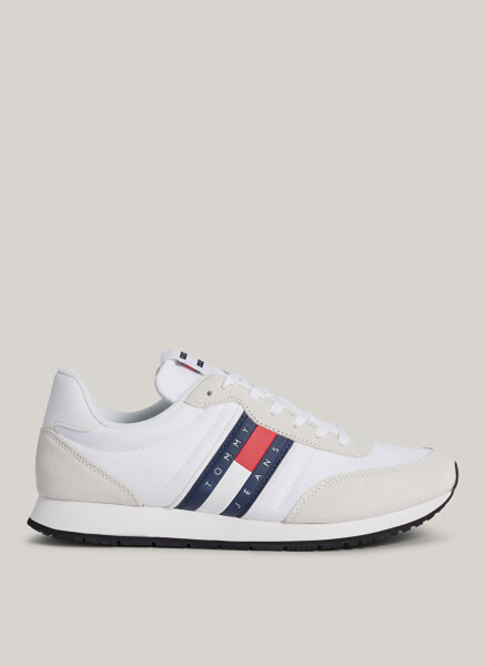 Tommy Hilfiger White Men's Sneaker TJM RUNNER CASUAL ESS - 1