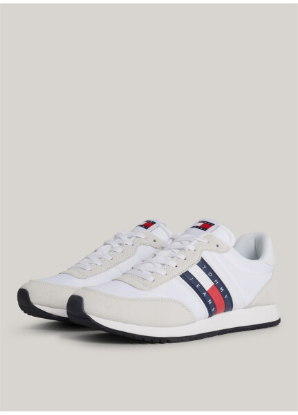 Tommy Hilfiger White Men's Sneaker TJM RUNNER CASUAL ESS - 16