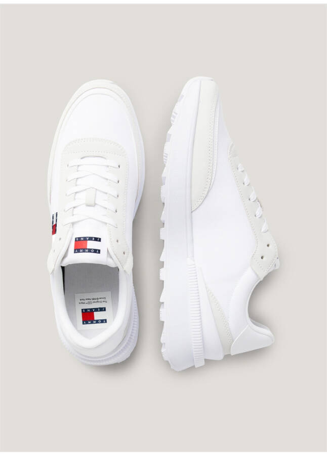 Tommy Hilfiger White Men's Sneaker TJM TECHNICAL RUNNER - 17