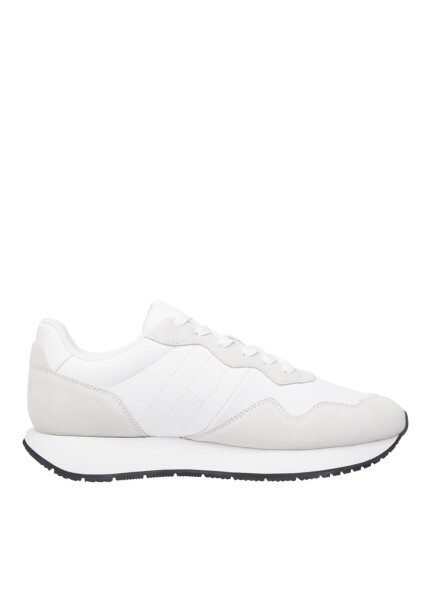 Tommy Hilfiger White Men's Suede Sneaker TJM MODERN RUNNER - 8