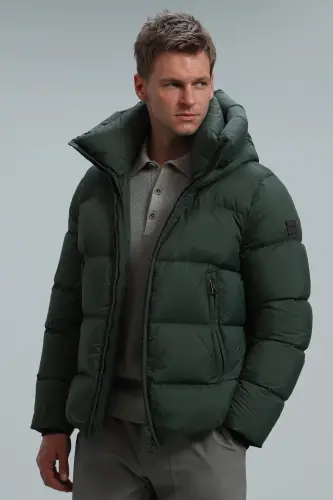 Tommy Kaz Feather Men's Coat Green-Green - 5