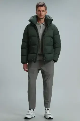 Tommy Kaz Пуховик мужской Зеленый-Зеленый - 4