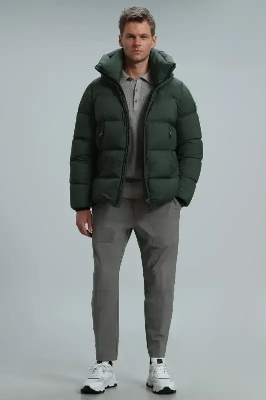 Tommy Kaz Пуховик мужской Зеленый-Зеленый - 4