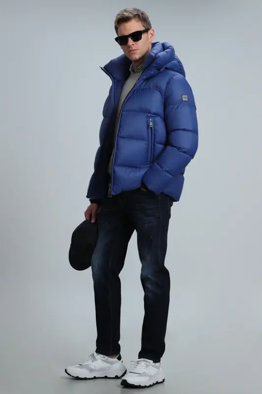 Tommy Patıstık Erkaklar Kurtkasi Saks - Saks - 4