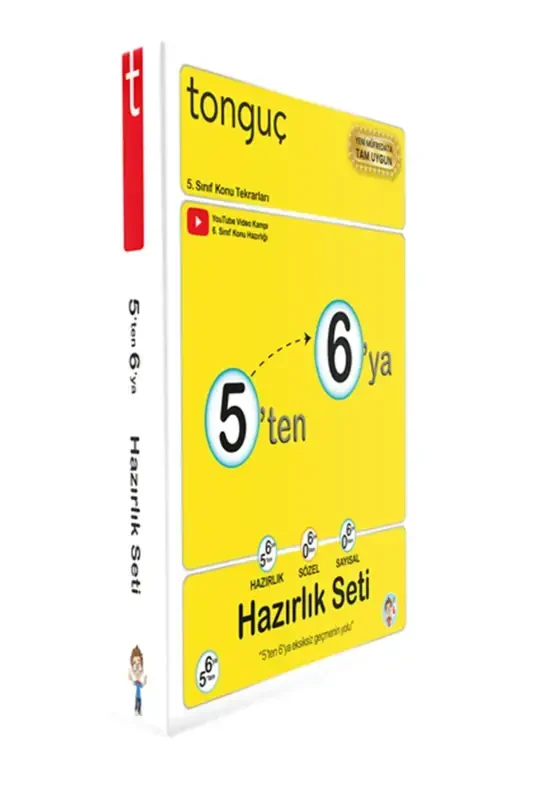 Tonguç: 2026- 5 dan 6 ga tayyorgarlik to'plami - TONGUÇ YAYINLARI