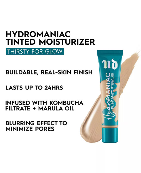 Тонированный увлажняющий крем-фундамент Hydromaniac Tinted Glow Hydrator Foundation 30 (светлый средний - нейтральные подтоны) - 3