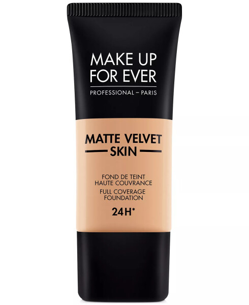 Тонирующий крем для лица с матовым эффектом Velvet Skin Full Coverage Foundation R370 - Средний Бежевый - 1