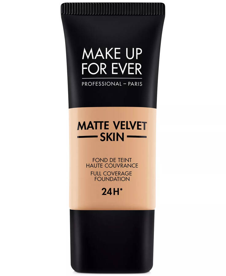 Тонирующий крем для лица с матовым эффектом Velvet Skin Full Coverage Foundation R370 - Средний Бежевый - 1