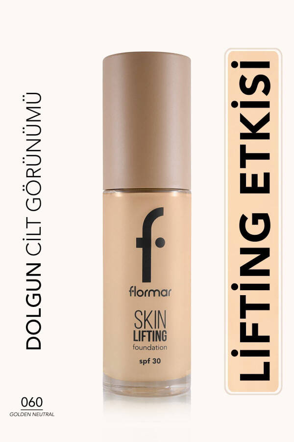 Тонирующий крем-лифтинг SPF30 (ТЕПЛЫЙ ПОДТОН) - Skin Lifting Fdt. - 060 Golden Neutral-8682536059633 - 10