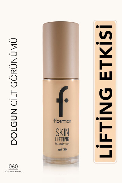 Тонирующий крем-лифтинг SPF30 (ТЕПЛЫЙ ПОДТОН) - Skin Lifting Fdt. - 060 Golden Neutral-8682536059633 - 13