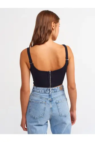 Топ-корсет 3793 - черный - DILVIN (1)