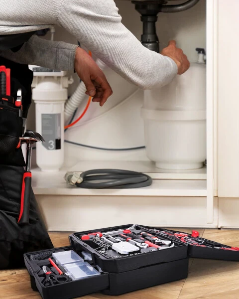 TOPHDY 325 Piece Home Tool Kit, Home Repair Tool Set, Toolbox Storage Case with Drawer, General Home/Auto Repair Tool kit - 4