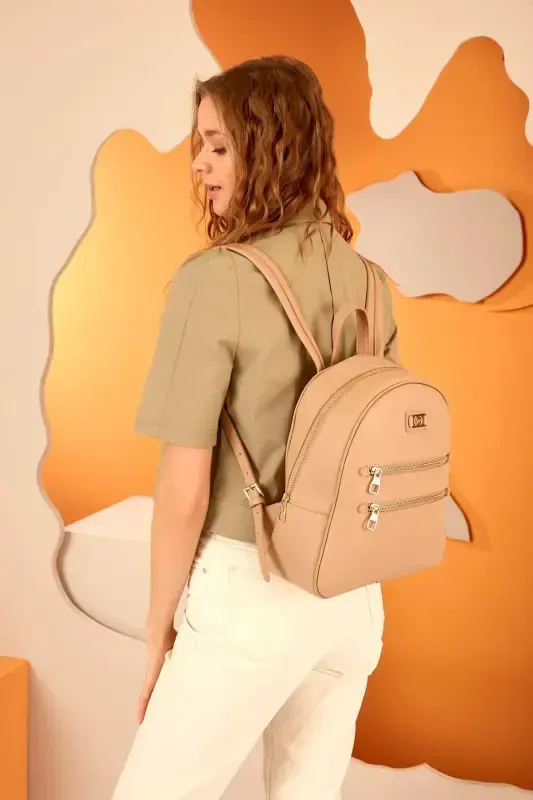 Toprak Print Women Backpack 05PO22Y1577-TopraK Print - 1