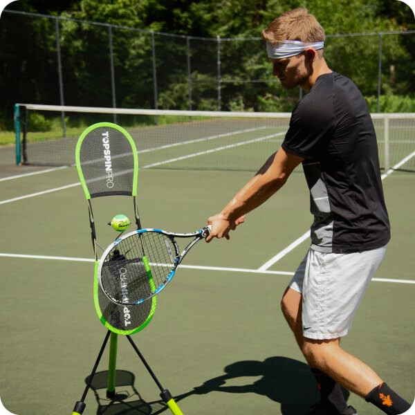 TopspinPro - Tennis Training Aid, Learn Topspin in 2 Minutes a Day - 5