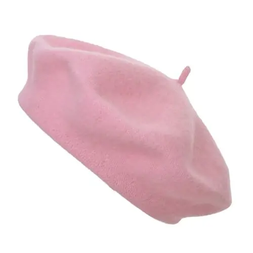 TopTie Classic Wool Beret French Style Artist Basque Beanie Hat 60% jun - 1