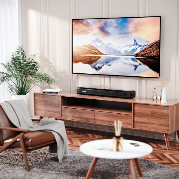 TOPVISION Televizyonlar İçin Sound Bar, Led Işıklı 21