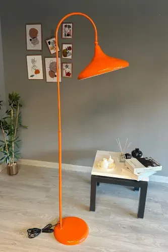 To'q sariq lampa Harakatlanuvchi sarlavha Zamonaviy dekorativ metall Mehmonxona Ish xonasi - To'q sariq - 4