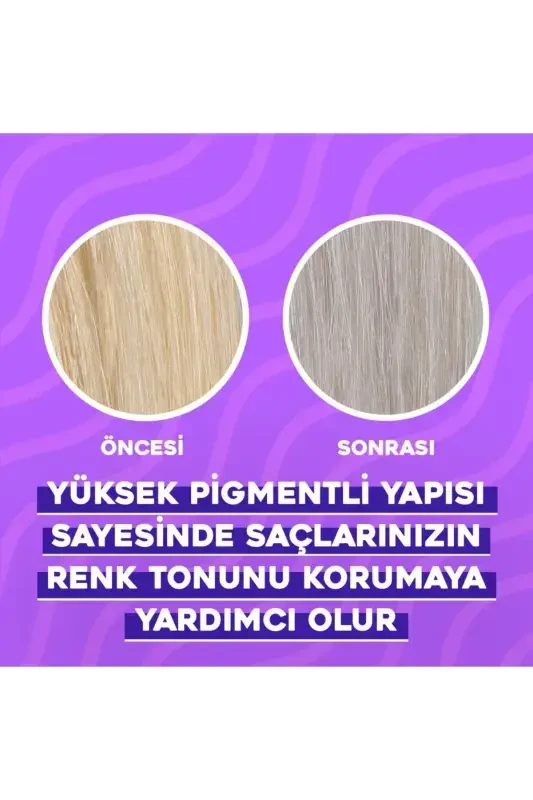 To'q sariq rangga qarshi binafsha rangli tonlashtiruvchi shampun 385 ml - 3