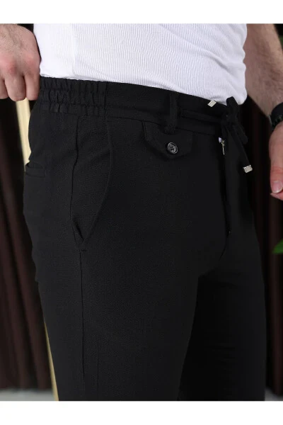 To'qima gofri mato Jogger shimlari - BASEL.CO (1)