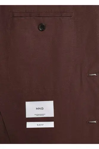 Tor burmali zigʻir blazer - 7