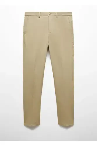 Tor kesimli chino shim - Xaki Rangi - 3