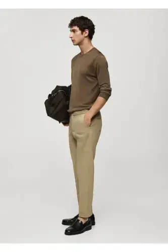 Tor kesimli chino shim - Xaki Rangi - 6