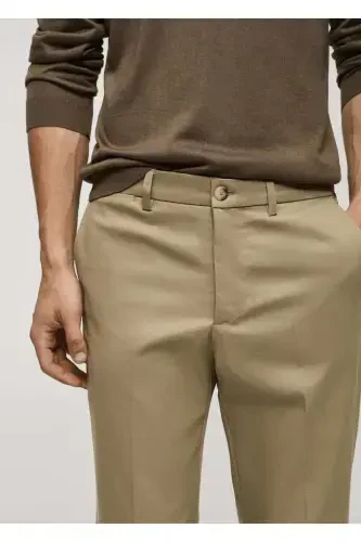 Tor kesimli chino shim - Xaki Rangi - 7