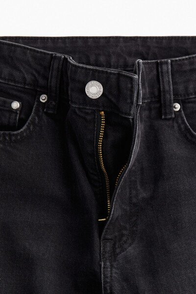 Tor tipidagi, baland bel, keng oyoqli jinsi shimlar. - H&M (1)