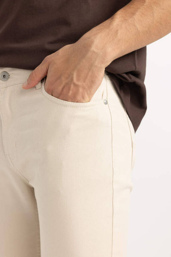 Tor tor Gabardin Chino Kanvas Shimim Pantalon Qum - 5