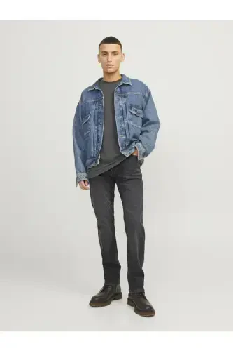 Tor tor qora jinsi shim - 3