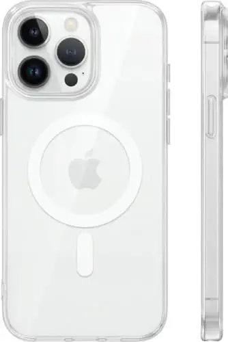 TORRAS Magnetic Shockproof for iPhone 16 Pro Max Case, [4X Military-Grade Protection] [Compatible with MagSafe] Translucent Case for iPhone 16 Pro Max Anti-Scratch Guardian 6.9