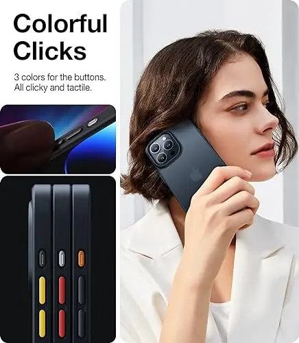 TORRAS Shockproof for iPhone 15 Pro Case 6.1