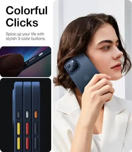 TORRAS Shockproof for iPhone 15 Pro Case 6.1