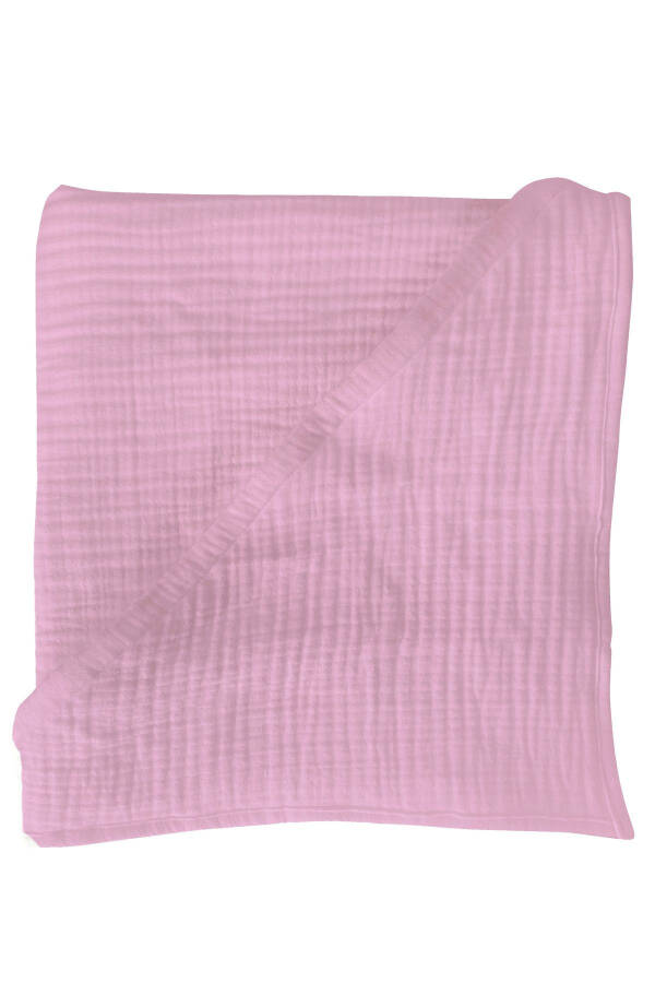 To'rt qavatli muslin chaqaloq bolalar sochiq kundak hammom sochiq paxta plyaj sochiq poncho 4 qavat - 6