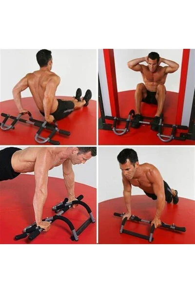 Tortish va Push-up Mashq Uskunasi Eshik Tortisi Koridor O'rtasida - KENPOOL