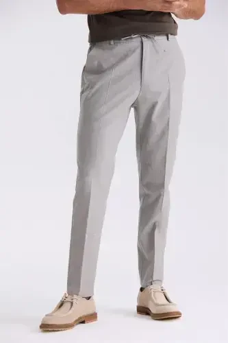 Tosh Comfort Fit Bel Lastikli Junli Mato Pantalon 