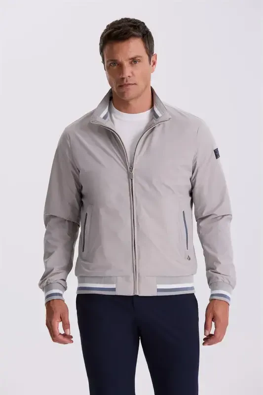 Tosh Comfort Fit Tik Yoqa Qulay Kesimli Mavsumiy Ko'ylagi - 2