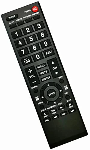 Universal Remote Control for Toshiba TV, Replacement for All Toshiba LCD LED HDTV 3D 4K UHD Smart TVs (Not for Fire TV) - Smartby (1)