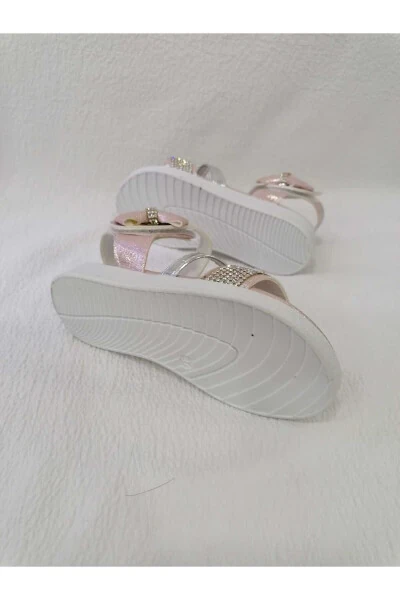 Toshli tag'li, pedli qiz bolalar sandallari - 7