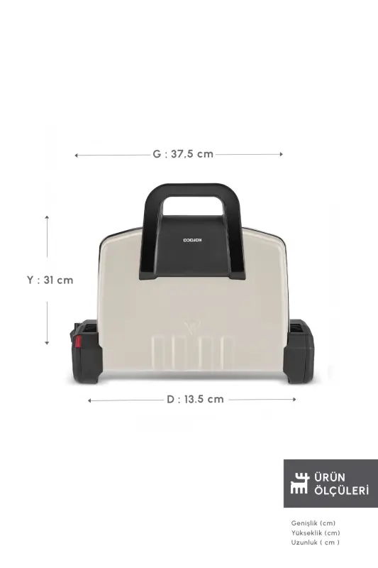 Тостер Future Essential Matte Cream 1800 W - 3