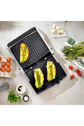 Тостер Grill Haus 2000 Вт Нержавеющая сталь Гриль Черный T1139 - 4