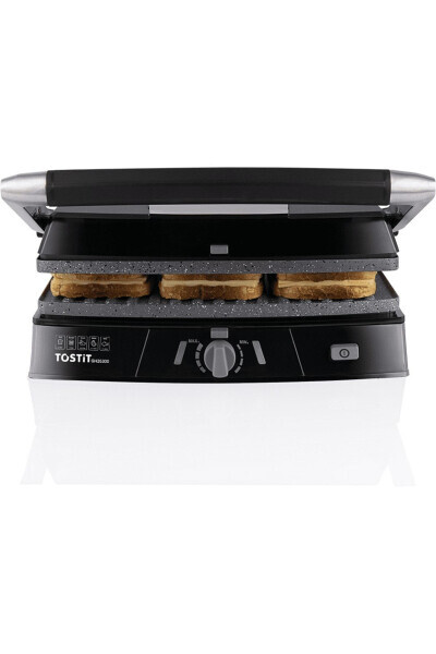 Tostit Gh26300 Toaster Inox Black - ARNICA