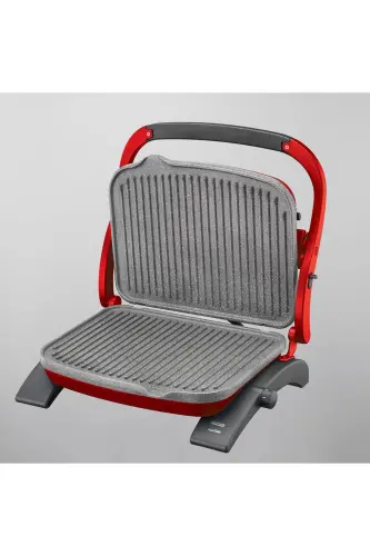 Tostkolik A329-16 Granite Toaster 1800 W Red - KORKMAZ (1)