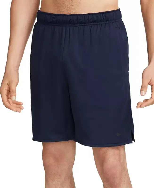 Totality Erkaklar Dri-FIT Bog'ichli Ko'p qirrali 7 dyumli shortilar - Obsidiyan - NIKE