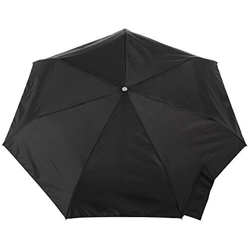 totes Automatic Eco Open Close Water-Resistant Travel Folding Umbrella with Sun Protection - 2