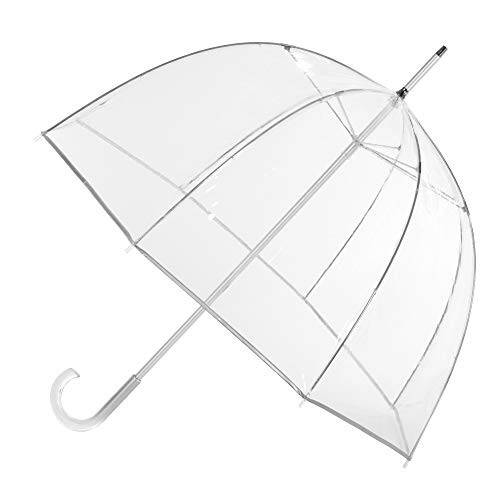 Totes Clear Bubble Umbrella with Dome Canopy, Lightweight Design, Wind and Rain Protection - 1