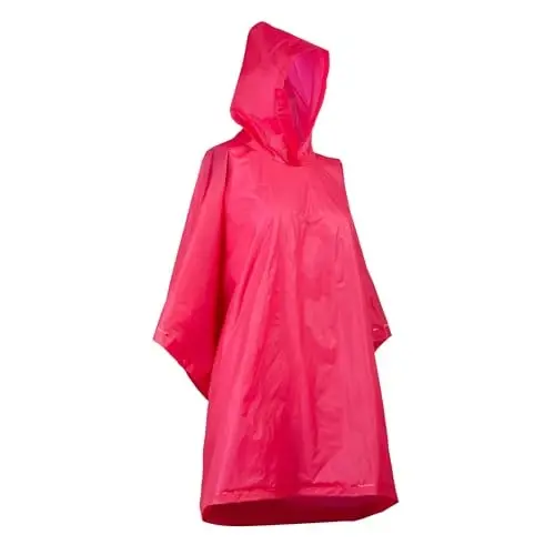 totes unisex-child Lightweight Hooded Packable Pancho With Side Snaps - 1