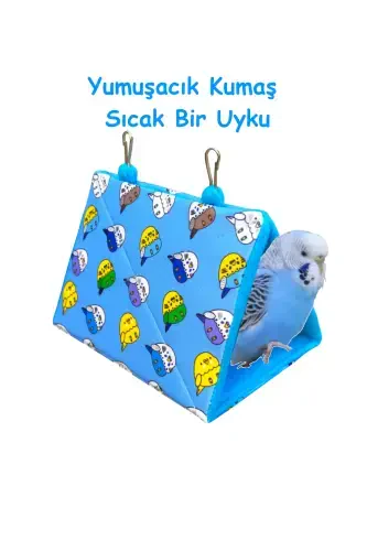 To'tiqush uya uyqu hamog'i chodiri ko'k rang Mhbthmk00 - 1